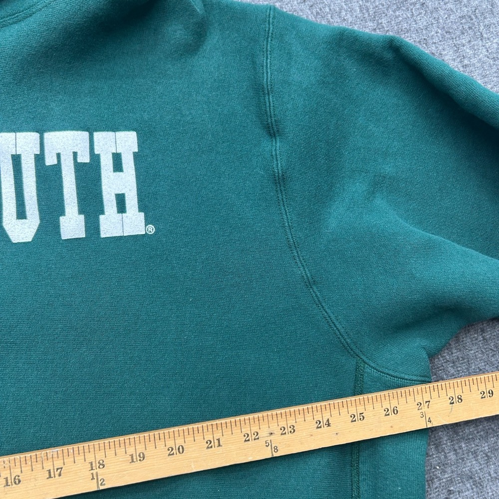 Vintage Dartmouth Hoodie by Camber USA Made Green Pullover Sweatshirt Size 2XL - Picture 10 of 13